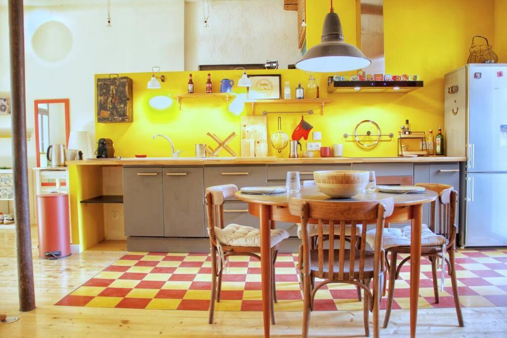Artistic Loft, Downtown Montpellier, Wifi Apartamento Exterior foto
